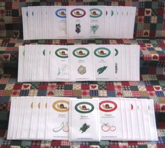 Large Family Heirloom Seed Collection - St. Clare Heirloom Seeds
