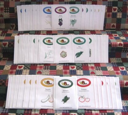 Large Family Heirloom Seed Collection - St. Clare Heirloom Seeds