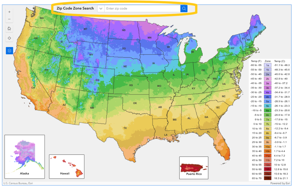 Find Your Zone: A Simple Zone Map for helping you plan your fall garden.